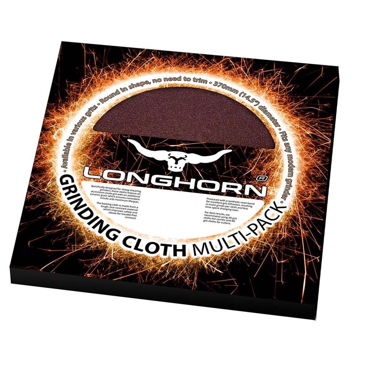 Slipepapir Longhorn 10 X 40