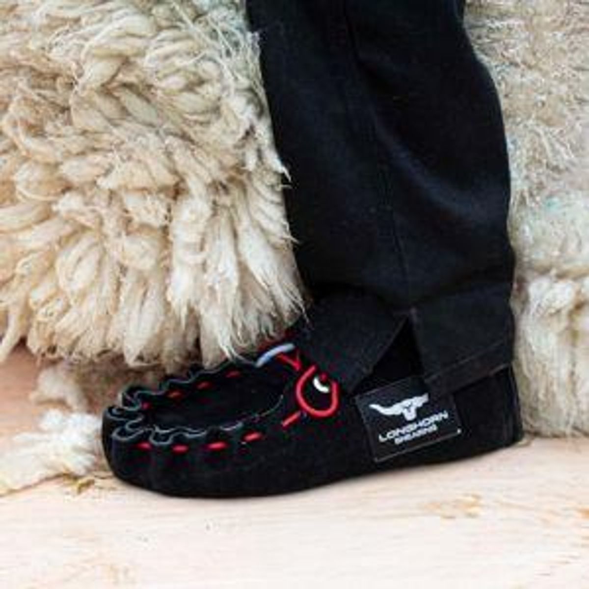 Lærmoccasin str 11 (45)